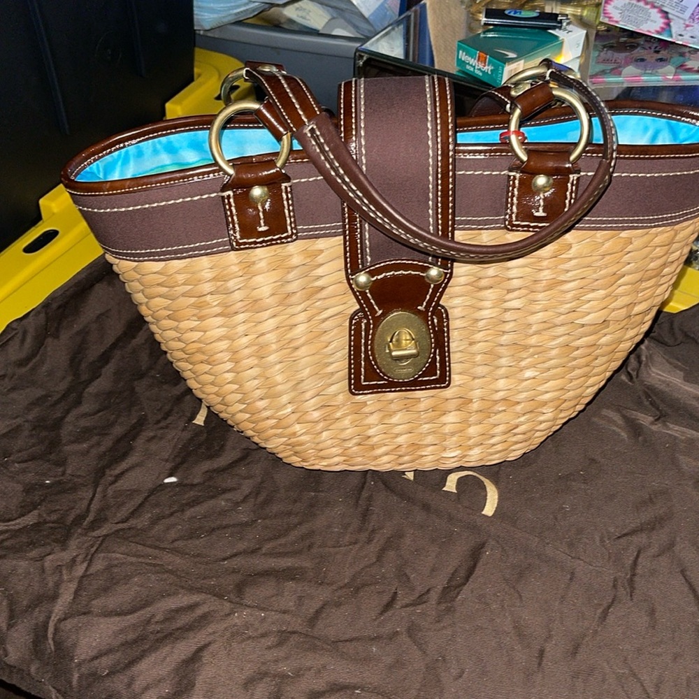 COPY - Coach wicker bag